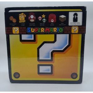 Mario Mystery Block Nintendo Super Vinyl Collectible CultureFly Box 2017 New